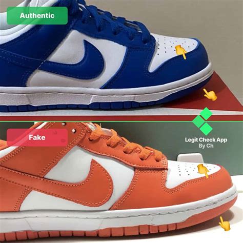 fake and real nike dunks|authentic nike sb dunks.